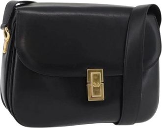 Celine Pre-owned Cross Body Bags, female, Black, Size: ONE SIZE Pre-owned Vintage Shoulder Bag