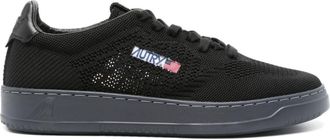 Autry Medalist Easeknit sneakers - men - Rubber/Fabric/Leather - 42 - Black