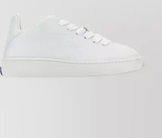 Burberry leather low-top sneakers