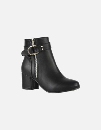 XY London Womens XY London Womens/Ladies Lakesha Zip Boots - Black - Size: 8