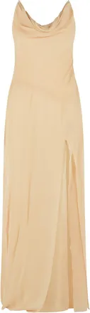 Blumarine Cream Viscose Dress