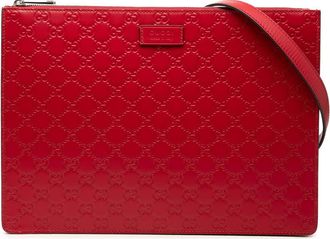Gucci Pre-owned Gucci Guccissima Zip Messenger Bag Ladies UOUBVLUGHEPHB743