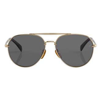 Eyewear by David Beckham Pilotenzonnebril - Dames - Accessoires - Geel - Maat: ONE Size