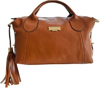 Baldinini Brown Cowhide Shoulder Womens Bag