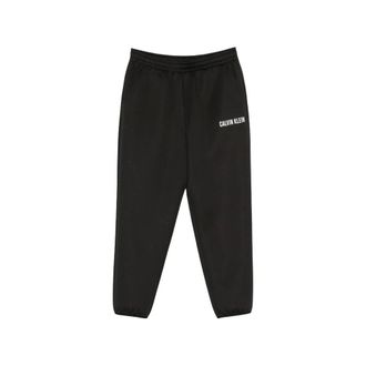 Calvin Klein Ademende Performance Joggers - Heren - Broeken - Zwart - Maat: XL Poliester