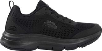 Slazenger Hardloopschoenen van mesh voor dames (Zwart)