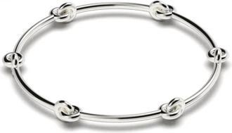 UNCOMMON MATTERS Unisex - Knot Infinity Collier Necklace In Silver