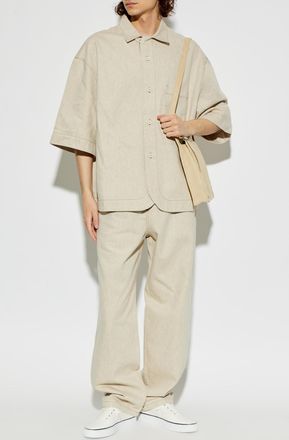 Jacquemus Paysan Trousers, Mens, Cream