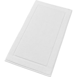 Christy Renaissance Classic Cushiony Soft Cotton Bath Mat in White at Nordstrom