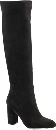 Corkys Footwear Womens Two Faced Suede Boots In Black