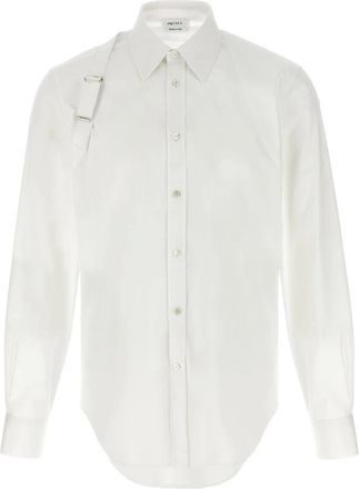 Alexander McQueen Hombre, Camisas, Blanco, Talla: M