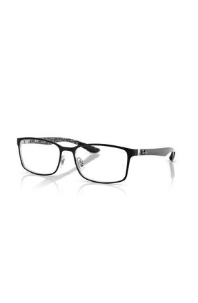 Ray-Ban 57mm Rectangle optical glasses in Black at Nordstrom