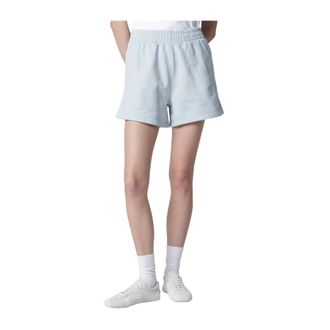 Anine Bing Short Shorts, female, Blue, Size: XS Kam Short Framed Monogram