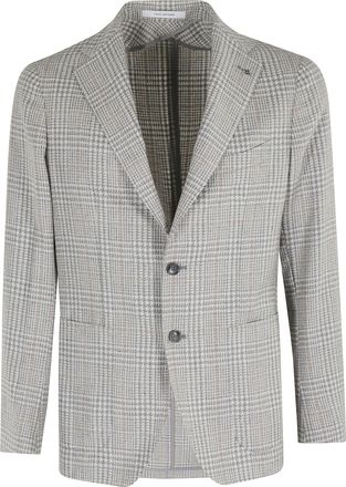 Tagliatore Monopetto Lana Cashmere Seta Galles