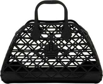 Vivienne Westwood X Ray Top Handle Bag Black