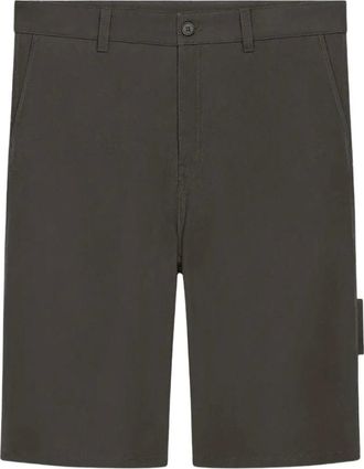 Courr&egrave;ges Heren, Korte broeken, Zwart, Maat: M Leer