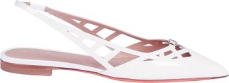 Santoni Stella Flat Pointed Slingback Flats