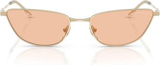 Emporio Armani Sunglasses Ea2174 B 301393 Pale Gold/Brown Women