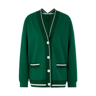 Marc Cain Cardigan Jas - Dames - Truien - Groen - Maat: M Katoen