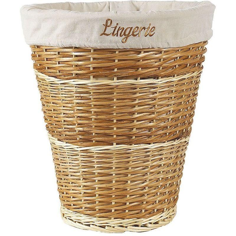 EudokkyNA Lot De 6 Corbeilles De Rangement En Rotin Tressé