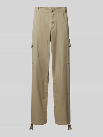 Calvin Klein Jeans Regular Fit Cargohose mit elastischem Bund in Oliv, Größe 30/30
