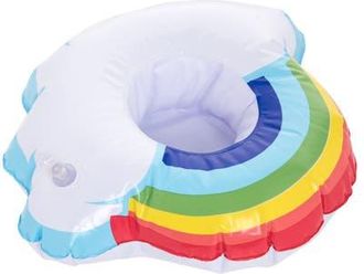 Beachcombers Inflatable Rainbow Drink Holder 7.5 in Red at Nordstrom