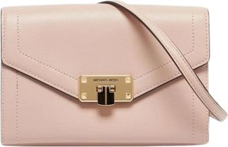 Michael Kors Pre-owned Cross Body Bags, female, Pink, Size: ONE SIZE Pre-owned Leather Shoulder Bag