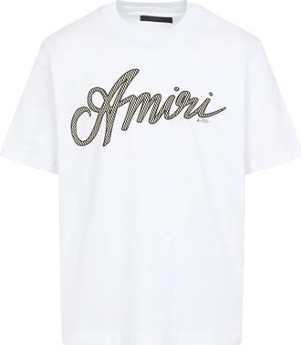 Amiri T-Shirts, male, White, S, White T-Shirt Trendy Design