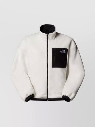 The North Face reversible fleece jacket adjustable hem