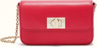 Furla 1927 Borsa Mini M Ruby Rosso Pelle Stampata Donna
