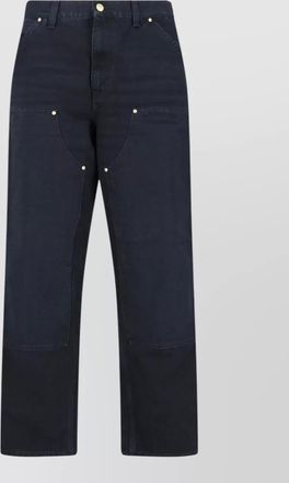 Carhartt Work in Progress straight leg trousers rivet pockets belt loops