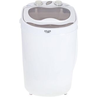Adler Europe Ad 8055 Lavadora Carga Superior 3 Kg Crema De Color, Blanco