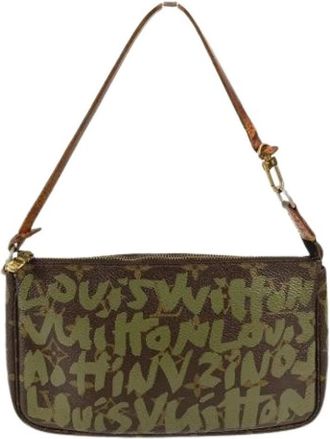 Louis Vuitton Pre-owned Monogram Graffiti Pochette - Dames - Vintage Schoudertas - Veelkleurig - ONE Size - Vintage