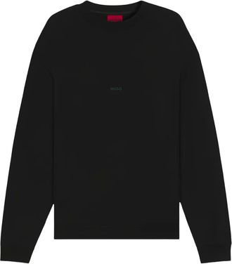 HUGO BOSS Felpa girocollo Damaze - Nero