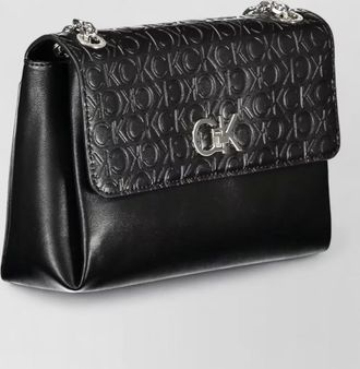 Calvin Klein leather clutch bag
