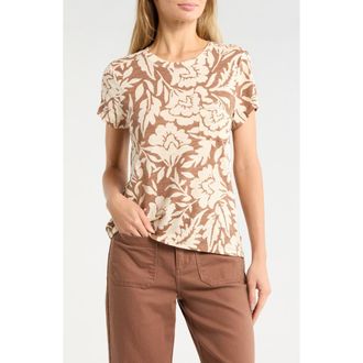 Sanctuary One Pocket T-Shirt in Fever Tree Acorn Brown at Nordstrom Rack, Size X-Small