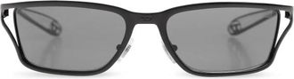Diesel Sunglasses, unisex, Black, Size: 58 MM Rectangle Sunglasses
