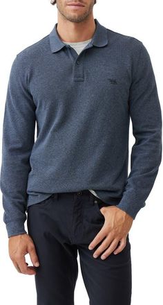 Rodd & Gunn Gunn Piqué Polo in Marine at Nordstrom, Size Xxx-Large