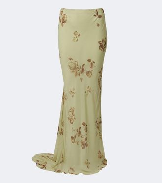 De La Vali Gonna lunga Diosa in georgette