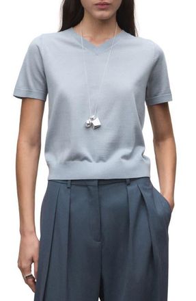 Mango Wool Sweater in Medium Grey at Nordstrom, Size X-Small