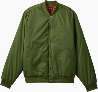 Brixton Mens Brixton Cypress Green Dillinger Flight Bomber Jacket - Size: Regular/40