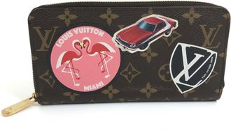 Louis Vuitton Monogram Brown Monogram Monogram Long Wallet (Bi-Fold) (Pre-Owned)