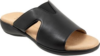 Trotters Roxine 2.0 Slide Sandal - Multiple Widths Available in Black at Nordstrom, Size 10.5