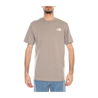 The North Face Outdoor Tops, male, Gray, Size: S M Evo Box NSE Reg SS T-shirt