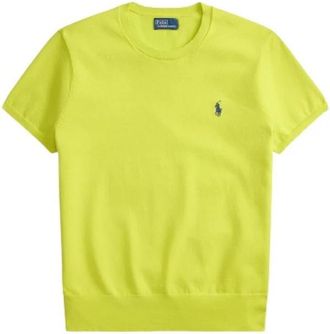 Polo Ralph Lauren Truien - Dames - T-shirts - Groen - XL - Katoen - Tops