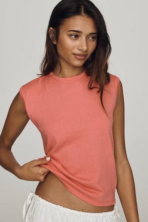 Maeve 100% Cotton Sweater Tank Top