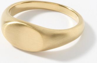 Le 31 Mens Minimalist signet ring