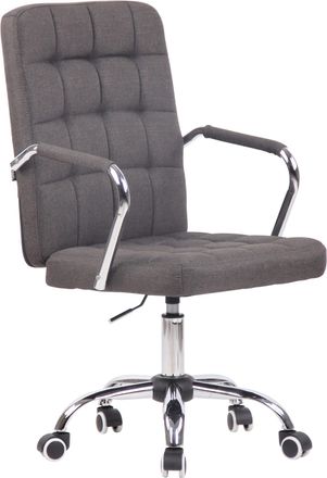 Clp Silla De Oficina Terni Gris Oscuro Tela