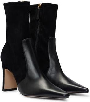 BOSS Safra Pointed Toe Bootie in Black at Nordstrom Rack, Size 10