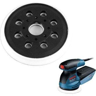 OEM Almohadilla De Lijado Bosch, Almohadilla De Lijado Autoadhesiva, 8 Orificios, Almohadilla De Lijado Compatible (&oslash; 125 Mm) - Crezuo